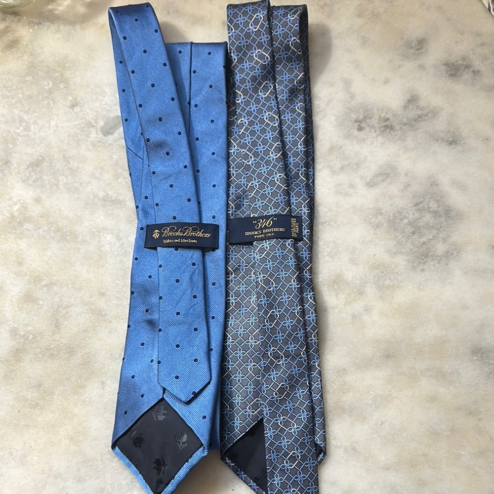 Blue Silk Tie